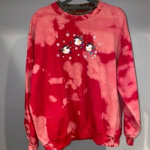 Tie Dye Christmas Sweater